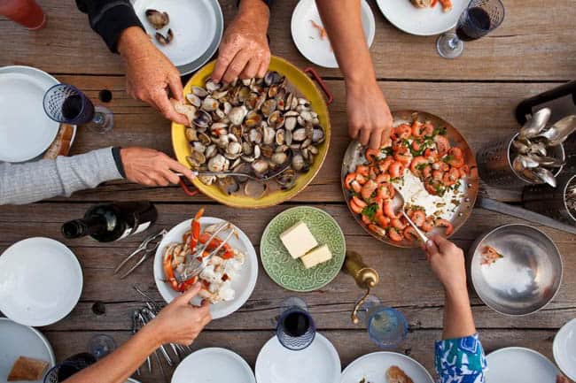 Meal Sharing frutos do mar