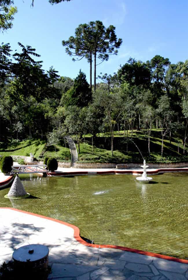 Parque Água Mineral, um lugar lindo, como muita natureza. Costuma encher  nas férias e feriados.