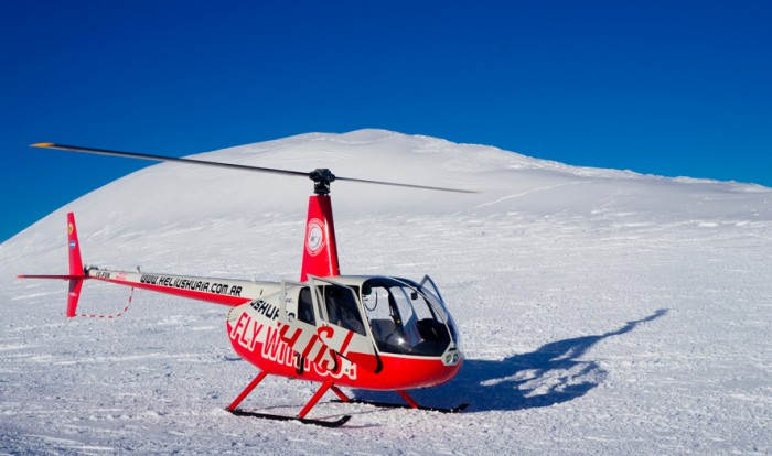 Sobrevoo de Helicóptero - Pouso Cordilheira dos Andes