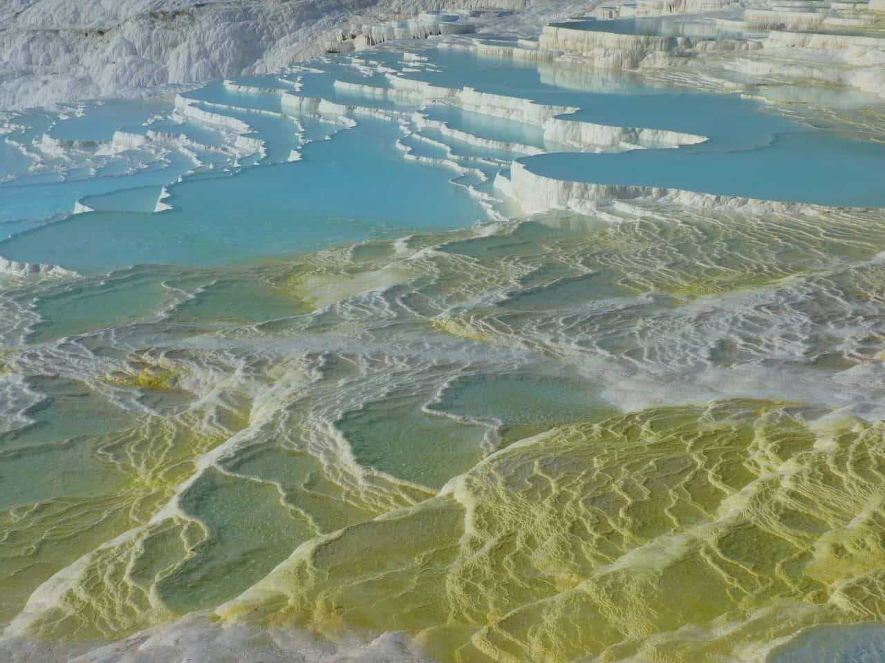 piscinas naturais de Pamukkale