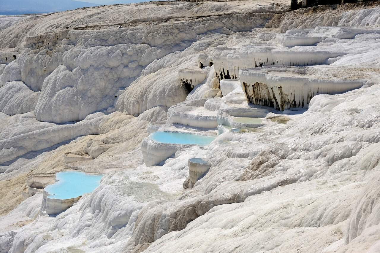 piscinas naturais de Pamukkale