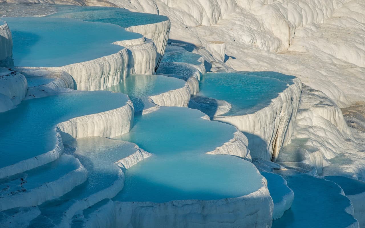 piscinas naturais de Pamukkale