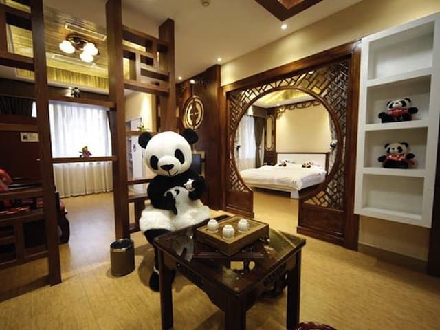 Conheça o primeiro hotel de pandas do mundo, na China