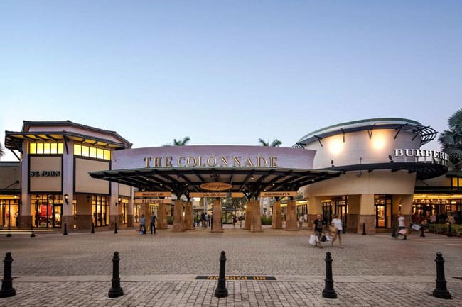 Fotografia aérea Sawgrass Mills Outlet Mall Sunrise Florida EUA