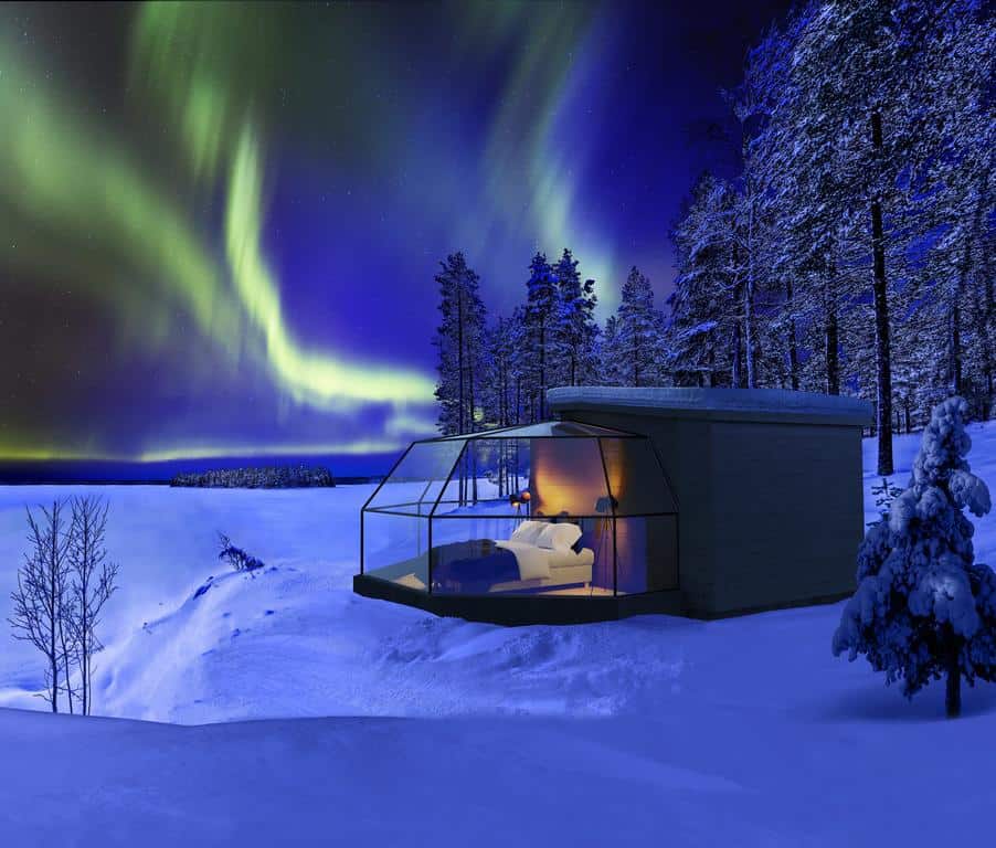 10 hotéis para ver a aurora boreal com conforto - Blog Quanto