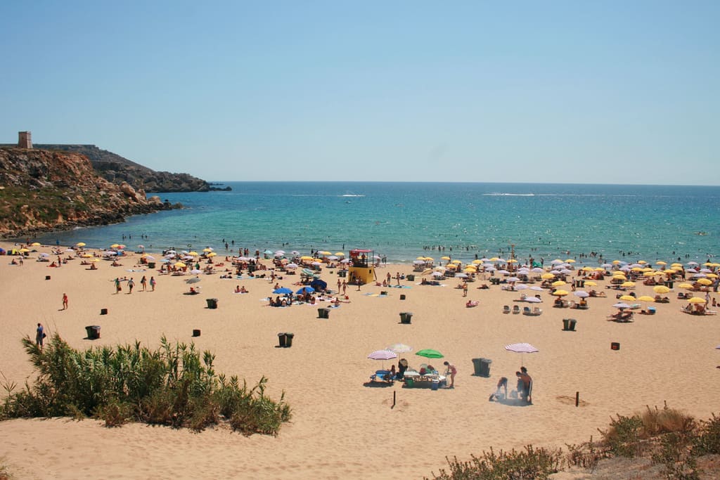 praias paradisiacas em malta