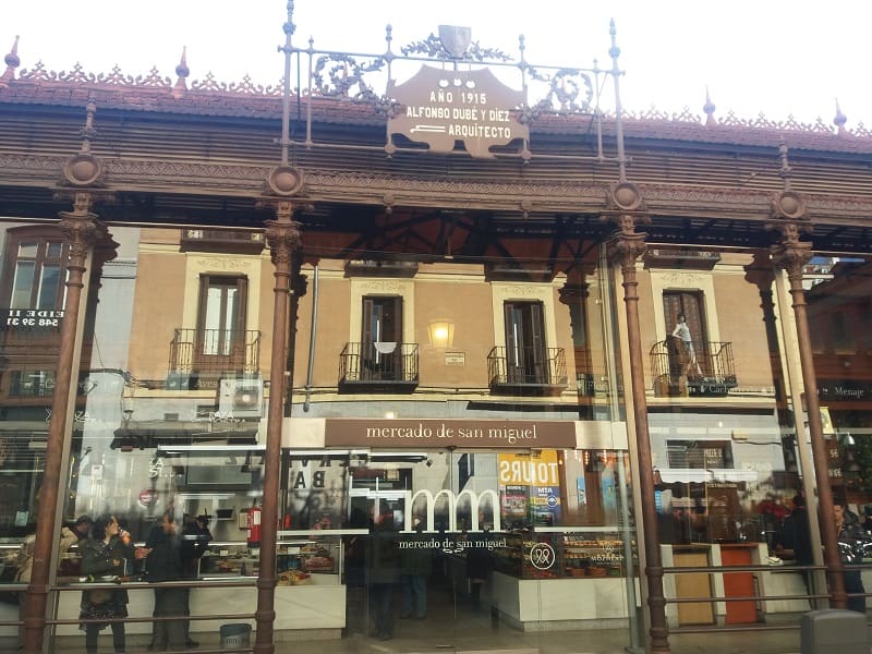 Mercado de San Miguel, em Madri