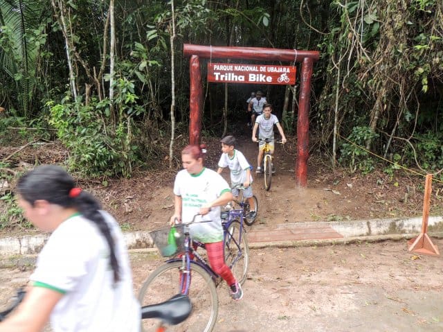 Trilha de Bicicleta no Parque Nacional de Ubajara