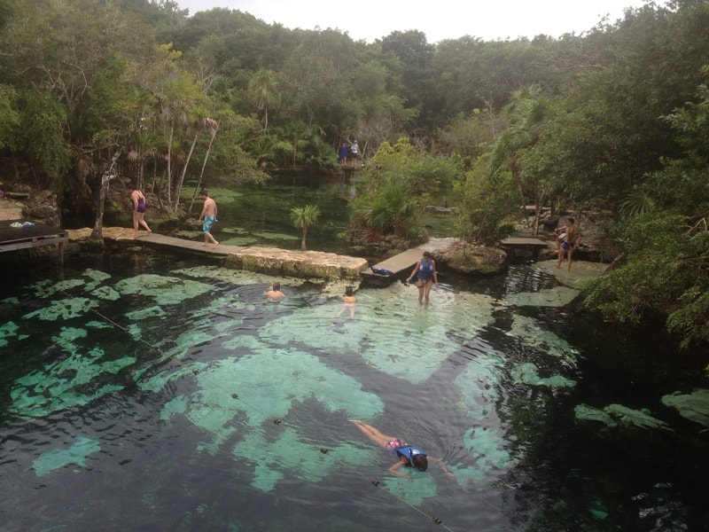 Cenote Azil, em Playa del Carmen