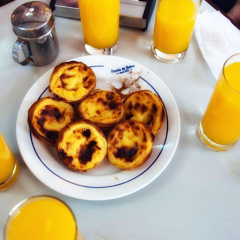 Pastéis de Belém em Lisboa