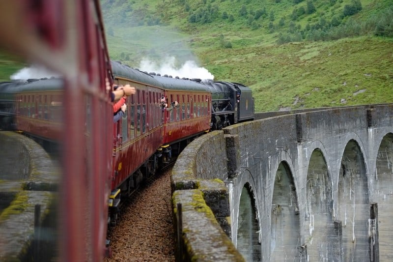 trem do harry potter