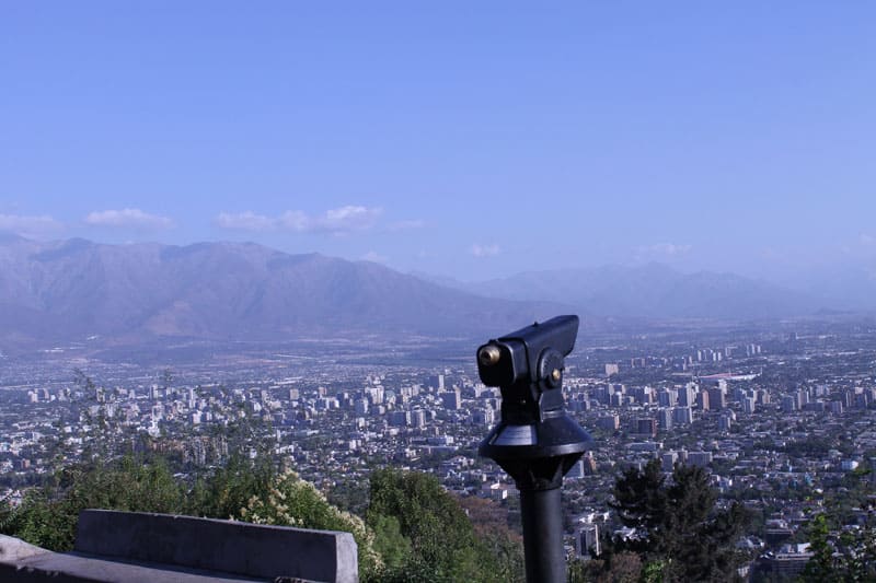 Cerro San Cristóbal e Cerro Santa Lucía: os mirantes com vistas lindas de Santiago