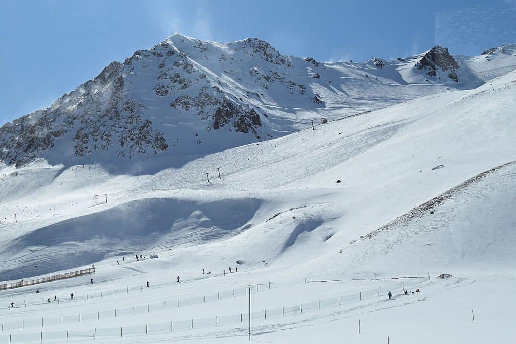 estação de esqui los penitentes