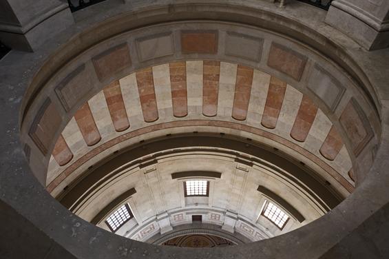 Detalhe da cúpula do Panteão Nacional