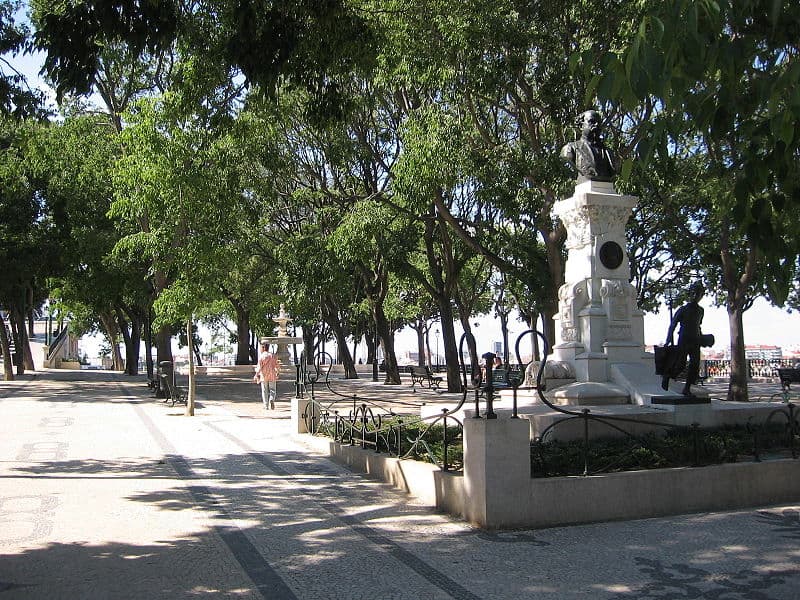 Jardim de São Pedro de Alcântara, em Lisboa. Foto: CorreiaPM