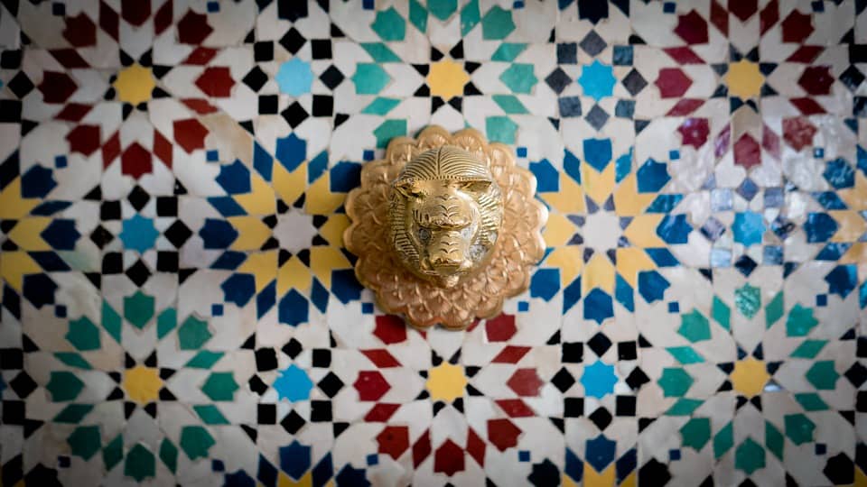 decoração marroquina