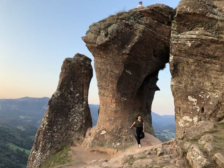 Morro do Campestre – a “nova pedra furada” de Urubici com um visual incrível