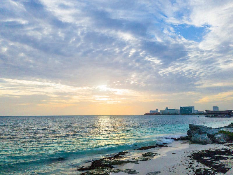 melhores praias de Cancún