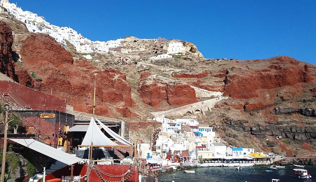 Viagem para Santorini