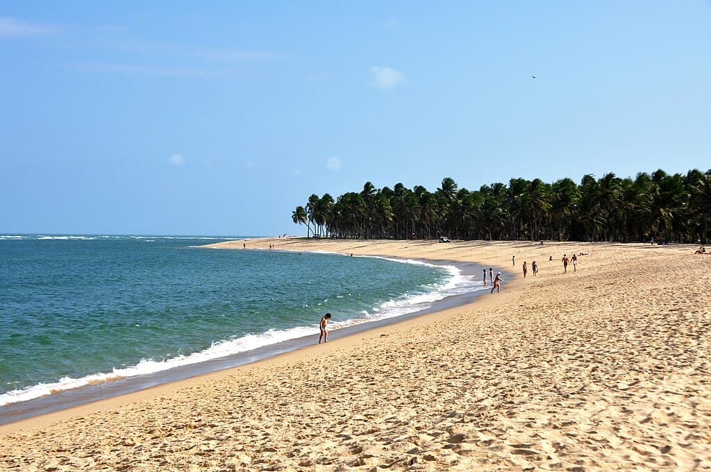 Opções de hotel próximos da Praia do Gunga