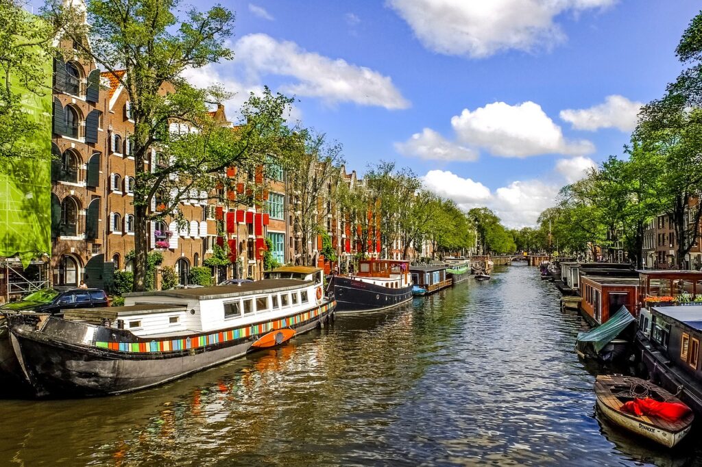 Pontos turísticos na Holanda