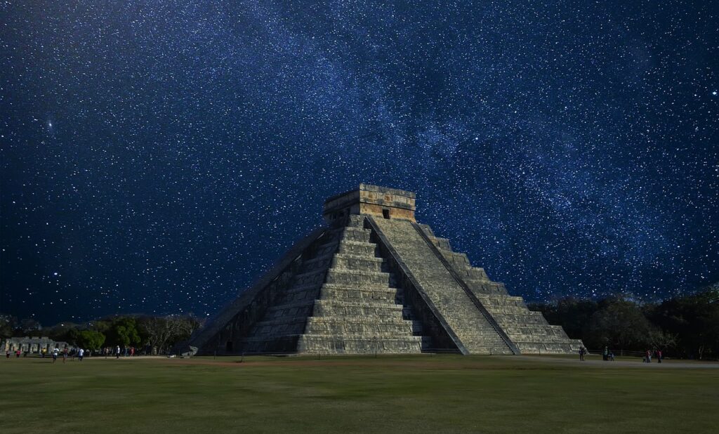 Pontos turísticos no México