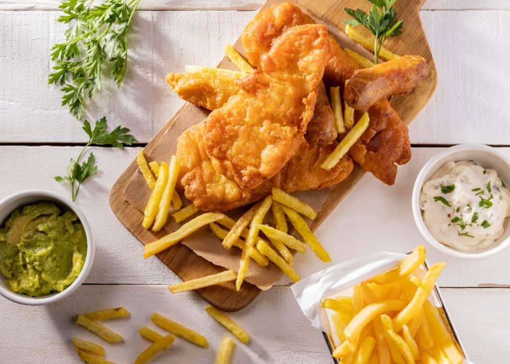 alimentação em Londres