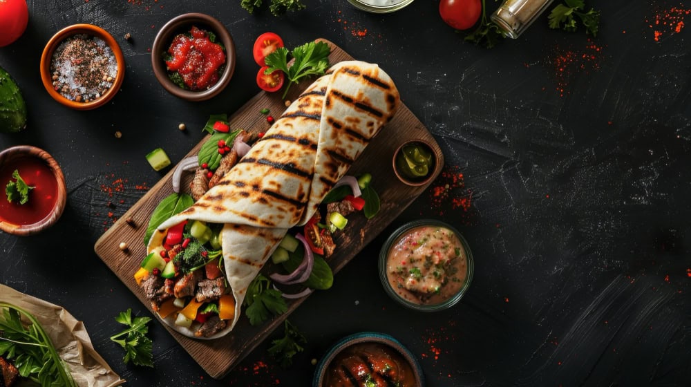 alimentação em Abu Dhabi