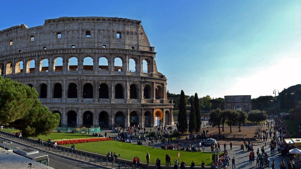 passagem aérea barata para Roma