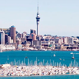 Quanto custa viajar para Auckland